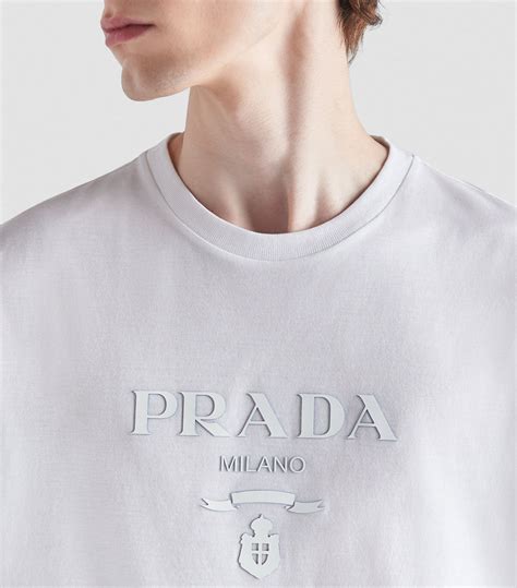 mens prada tshirt|prada t shirt men price.